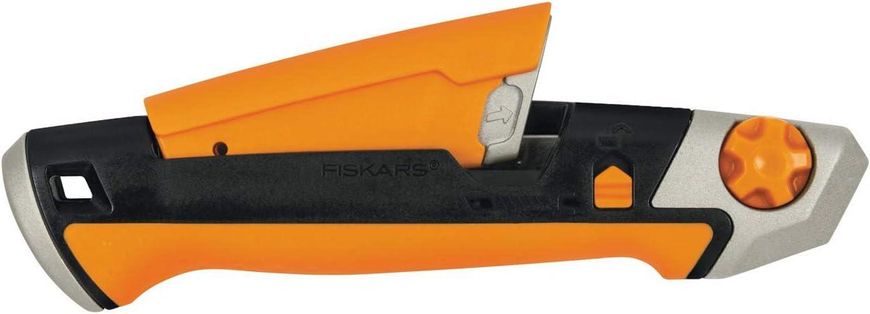 Нож с выдвижным лезвием Fiskars CarbonMax Snap-Off Knife 18 мм (1027227) 1027227 фото