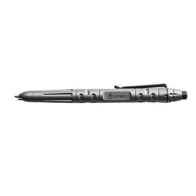 Тактическая ручка Gerber Impromptu Tactical Pen Tactical Silver 31-003227 (1025496) 1025496 фото