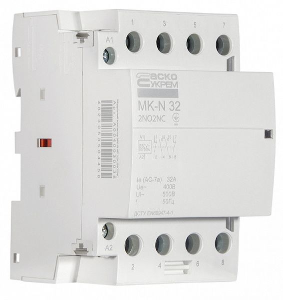 Модульний контактор MK-N 4P 32A 2NO2NC 220V, A0040030035 A0040030035 фото
