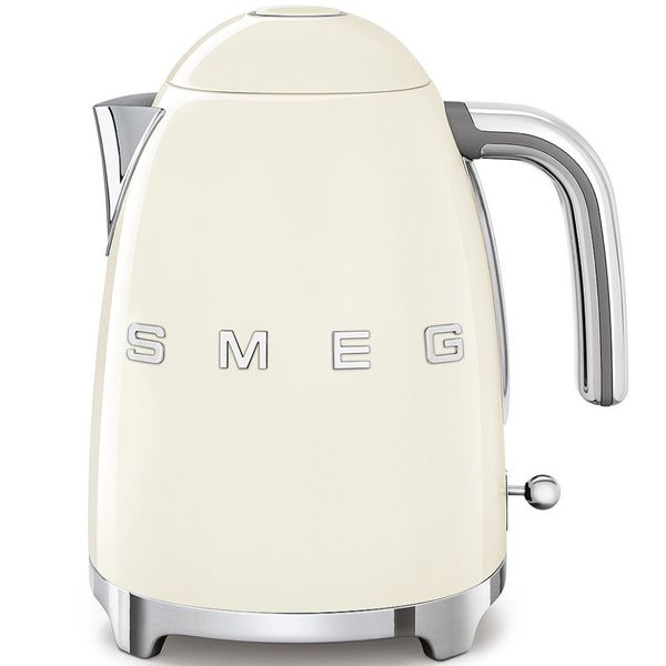 Чайник электрический Smeg (KLF03CREU) Retro Style 50's - 1,7л - кремовий KLF03CREU фото