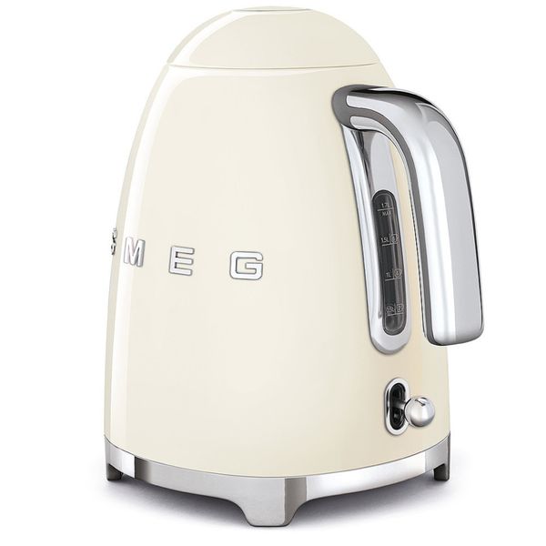 Чайник електричний Smeg (KLF03CREU) Retro Style 50's - 1,7л - кремовий KLF03CREU фото