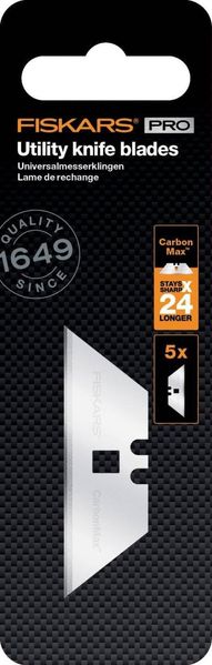 Змінні леза Fiskars CarbonMax Utility Knife Blades 5 шт. (1027229) 1027229 фото