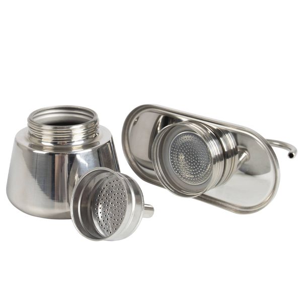 Кофеварка Bo-Camp Stainless Steel 2-cups Silver (2200545) DAS301411 фото