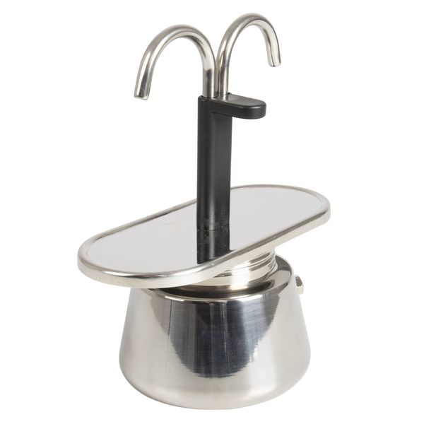 Кофеварка Bo-Camp Stainless Steel 2-cups Silver (2200545) DAS301411 фото