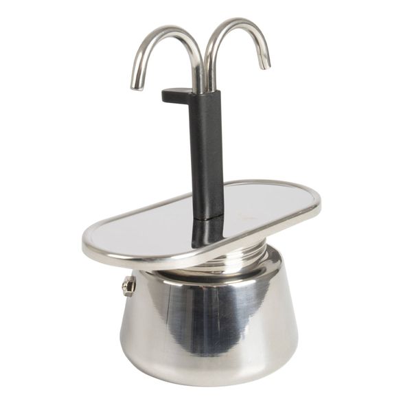 Кавоварка Bo-Camp Stainless Steel 2-cups Silver (2200545) DAS301411 фото