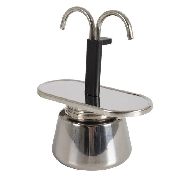 Кофеварка Bo-Camp Stainless Steel 2-cups Silver (2200545) DAS301411 фото