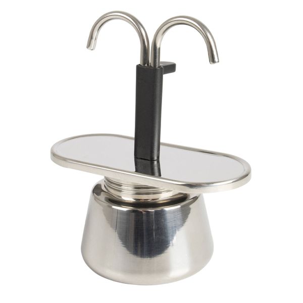 Кавоварка Bo-Camp Stainless Steel 2-cups Silver (2200545) DAS301411 фото