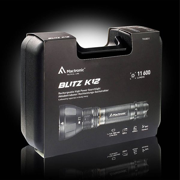 Ліхтар тактичний Mactronic Blitz K12 (11600 Lm) Rechargeable (THS0011) DAS301748 фото