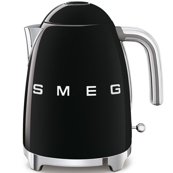 Чайник електричний Smeg (KLF03BLEU) Retro Style 50's - 1,7л - чорний KLF03BLEU фото