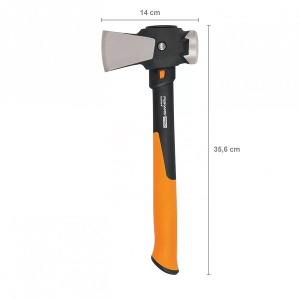 Сокира-молот Fiskars Pro IsoCore 1.1кг / 36см (1062936) 1062936 фото