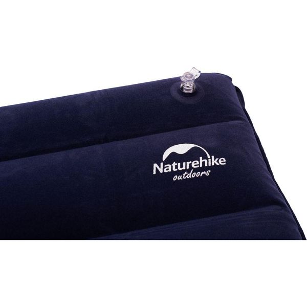 Подушка надувна Naturehike Square Inflatable NH18F018-Z, темно-блакитний 6975641885504 фото