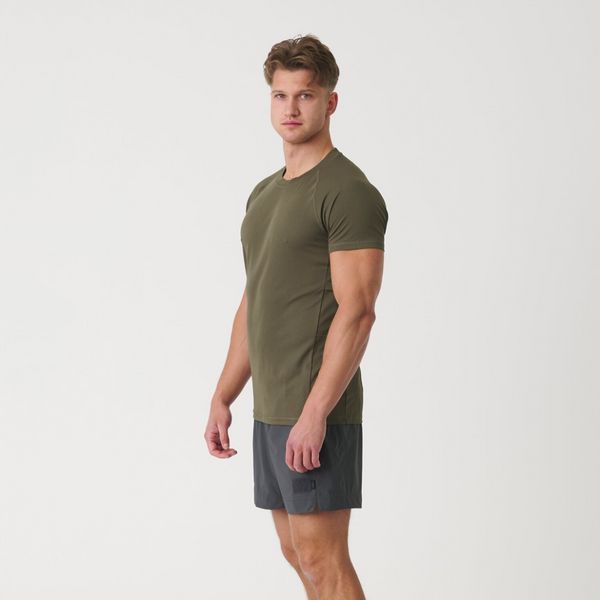 Термоактивна футболка Helikon-Tex Functional T-shirt - Quickly Dry - Olive Green, розмір S TS-FUN-QD-02-B03 фото