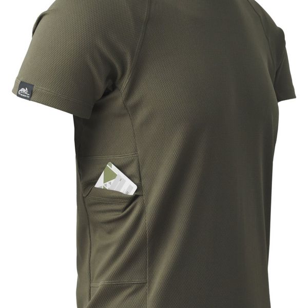 Термоактивна футболка Helikon-Tex Functional T-shirt - Quickly Dry - Olive Green, розмір S TS-FUN-QD-02-B03 фото