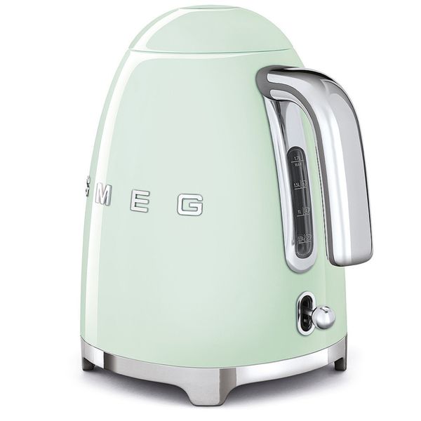 Чайник электрический Smeg (KLF03PGEU) Retro Style 50's - 1,7л - светло-зеленый KLF03PGEU фото