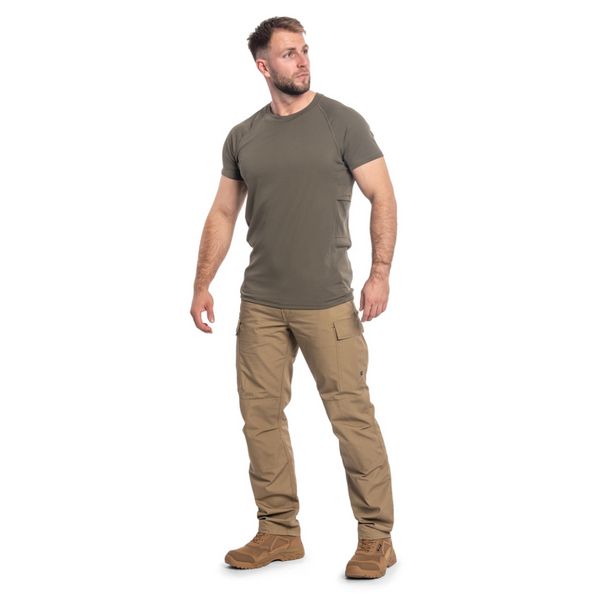 Термоактивна футболка Helikon-Tex Functional T-shirt - Quickly Dry - Olive Green, розмір S TS-FUN-QD-02-B03 фото