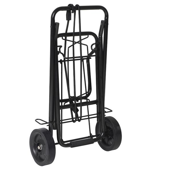 Візок господарський Bo-Camp Luggage Trolley Foldable 35 kg Black (5267281) DAS302438 фото