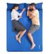 Килимок самонадувний двомісний з подушкою Naturehike NH18Q010-D, 25 мм, синій 6927595784457 фото 5