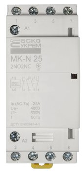 Модульний контактор MK-N 4P 25A 2NO2NC 220V, A0040030030 A0040030030 фото