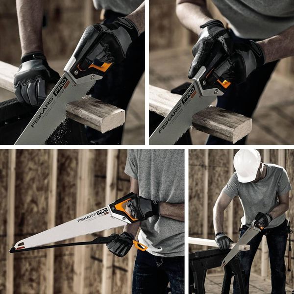 Ручная пила Fiskars Pro PowerTooth 55 см 7 TPI (1062916) 1062916 фото