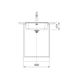 Кухонна мийка Franke Smart SRX 210-50 TL (127.0703.299) неіржавна сталь - врізна - полірована - отвір по центру 127.0703.299 фото 3