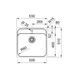 Кухонная мойка Franke Smart SRX 210-50 TL (127.0703.299) нержавеющая сталь - врезная - полированная - отверстие по центру 127.0703.299 фото 2