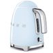 Чайник электрический Smeg (KLF03PBEU) Retro Style 50's - 1,7л - светло-голубой KLF03PBEU фото 3