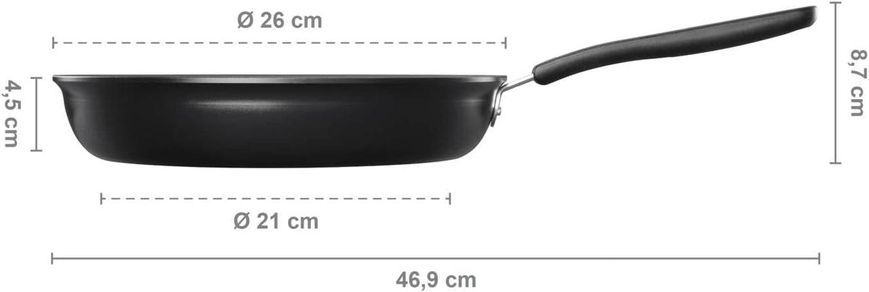 Сковорода Fiskars Functional Form Frying Pan 26 см (1026573) 1026573 фото