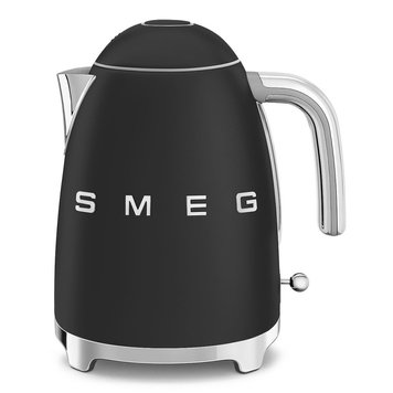 Чайник электрический Smeg (KLF03BLMEU) Retro Style 50's - 1,7л - черный матовый KLF03BLMEU фото