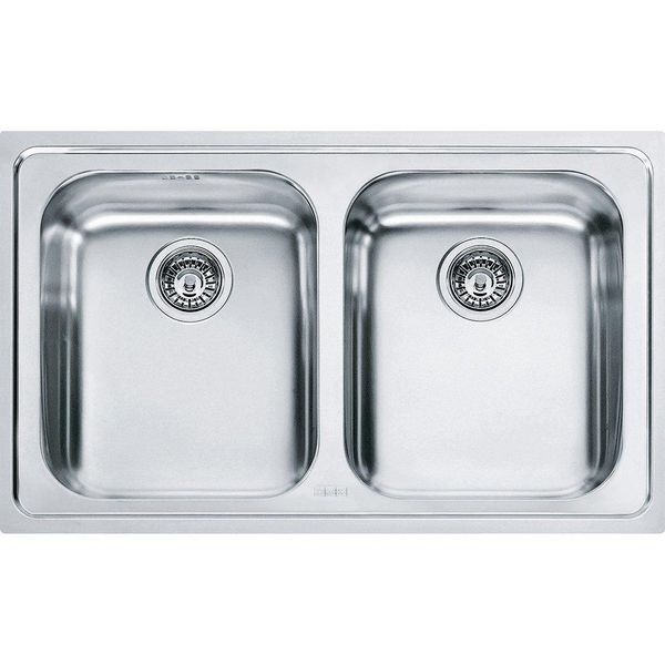 Кухонна мийка Franke Logica Line LLX 620-79 (101.0381.838) неіржавна сталь - врізна - полірована 101.0381.838 фото