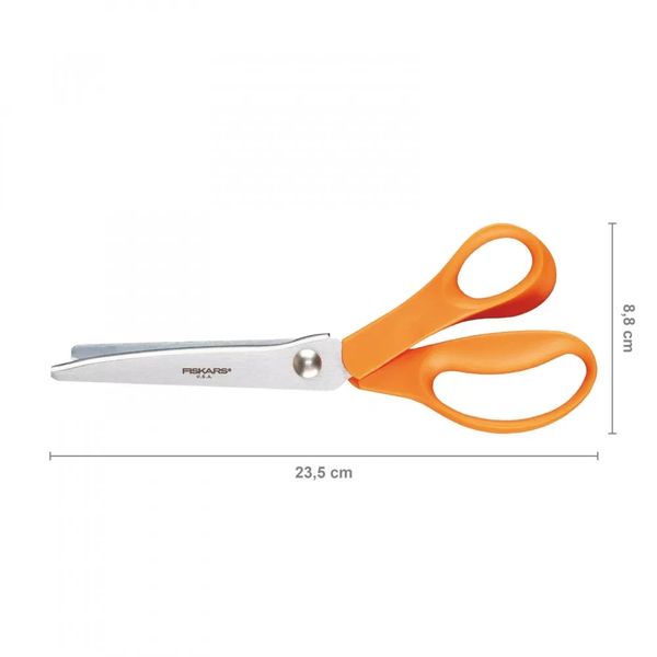 Ножницы портновские «Зиг Заг» Fiskars Classic 23 см (1005130) 1005130 фото