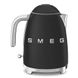 Чайник електричний Smeg (KLF03BLMEU) Retro Style 50's - 1,7л - чорний матовий KLF03BLMEU фото 7