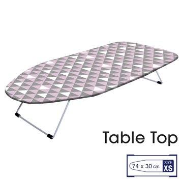 Доска для глажки Casa Si Table Top 73x30 White/Pink Triangle (CS95159P168) DAS302440 фото