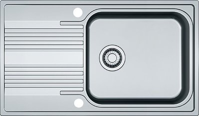 Кухонная мойка Franke Smart SRX 611-86 XL (101.0456.705) нержавеющая сталь - врезная - оборотная - полированная 101.0456.705 фото