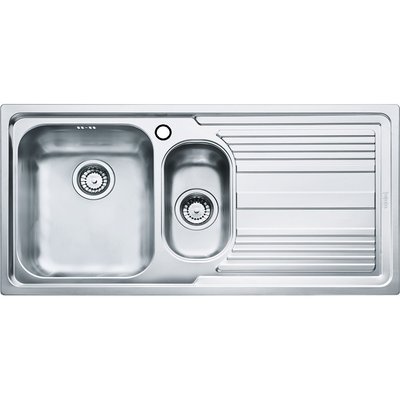 Кухонна мийка Franke Logica Line LLL 651 (101.0381.837) неіржавна сталь - врізна - декорована чаша зліва 101.0381.837 фото
