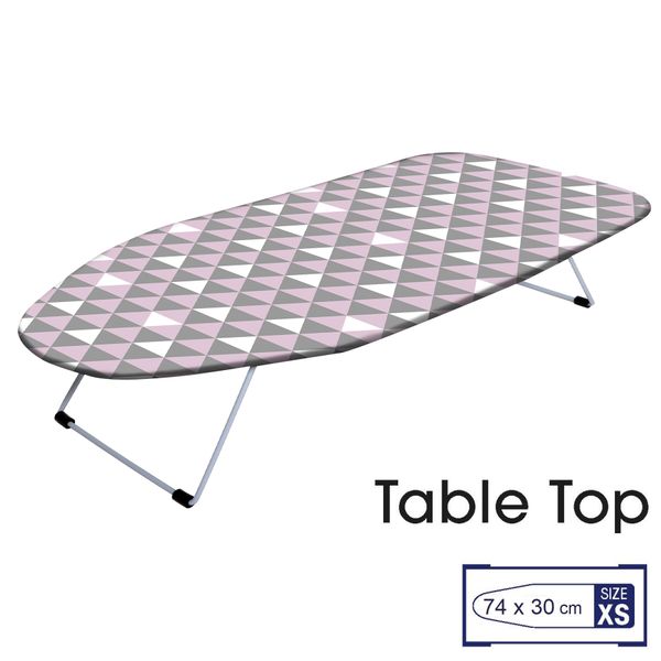 Доска для глажки Casa Si Table Top 73x30 White/Pink Triangle (CS95159P168) DAS302440 фото