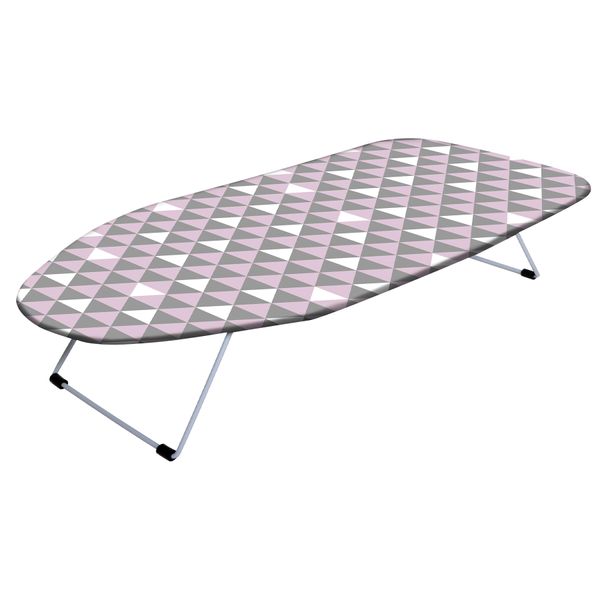 Доска для глажки Casa Si Table Top 73x30 White/Pink Triangle (CS95159P168) DAS302440 фото