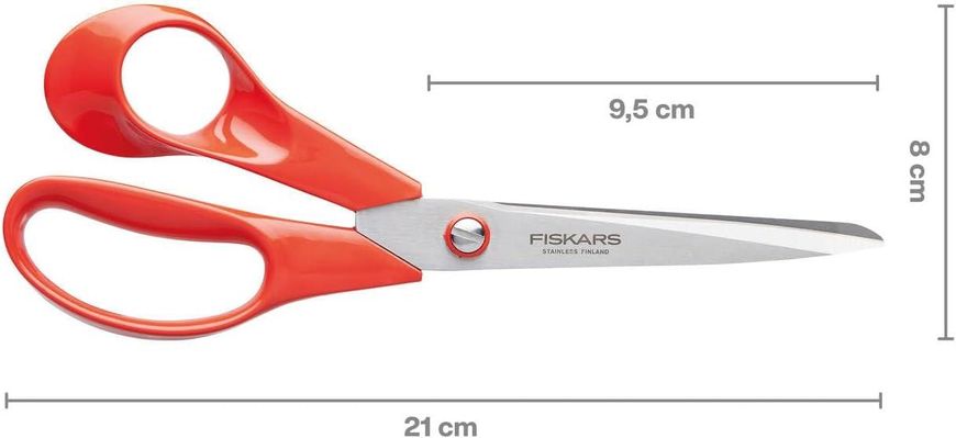 Ножницы универсальные для левши Fiskars Classic 21 см (1000814) 1000814 фото