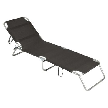 Ліжко розкладне Bo-Camp Sun Lounger 3 Positions Anthracite (1304480) DAS301466 фото