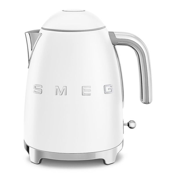 Чайник электрический Smeg (KLF03WHMEU) Retro Style 50's - 1,7л - белый матовый KLF03WHMEU фото