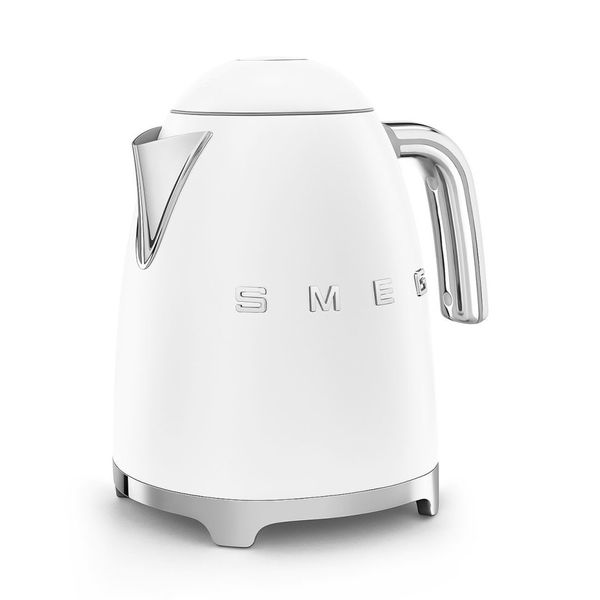 Чайник электрический Smeg (KLF03WHMEU) Retro Style 50's - 1,7л - белый матовый KLF03WHMEU фото