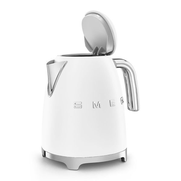 Чайник електричний Smeg (KLF03WHMEU) Retro Style 50's - 1,7л - білий матовий KLF03WHMEU фото