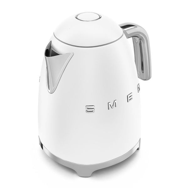 Чайник электрический Smeg (KLF03WHMEU) Retro Style 50's - 1,7л - белый матовый KLF03WHMEU фото