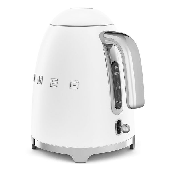 Чайник електричний Smeg (KLF03WHMEU) Retro Style 50's - 1,7л - білий матовий KLF03WHMEU фото