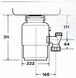 Подрібнювач харчових відходів In-Sink-Erator Model Evolution 150 145 фото 4