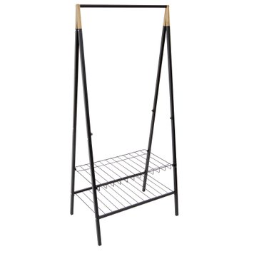 Стойка для одежды Casa Si Garment Rack Bamboo Black (CS92308W04) DAS302434 фото