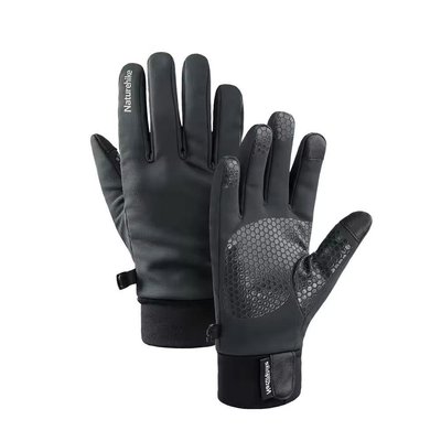 Вологозахисні рукавички Naturehike NH19S005-T, розмір М, чорні 6927595750469 фото