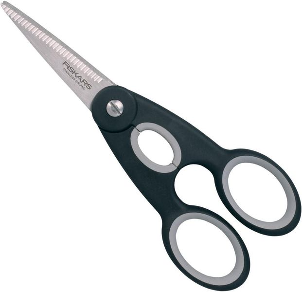 Ножницы кухонные универсальные Fiskars Functional Form Kitchen Scissors 22 см (1003034) 1003034 фото