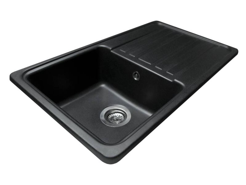 Кухонна мийка VERSAL black (0000058) 0000058 фото