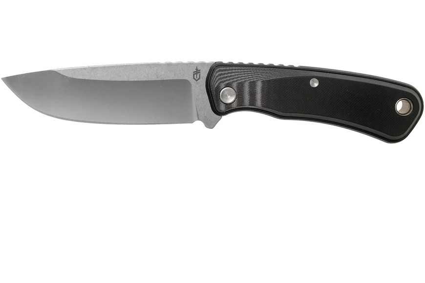 Нож с фиксированным лезвием Gerber Downwind Fixed DP Black 30-001817 (1059840) 1059840 фото