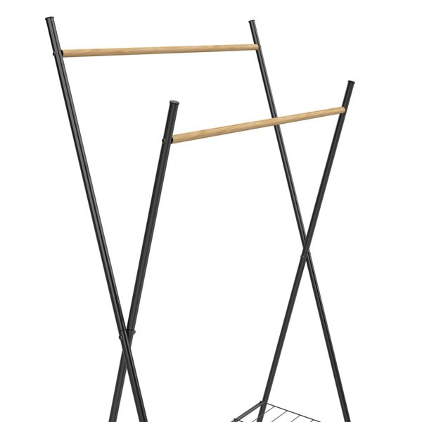 Стойка для одежды Casa Si Garment Rack Bamboo Black (CS92309W04) DAS302433 фото